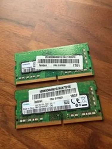 SAMSUNG 16GB (8GBx2) DDR4 2400MHz SODIMM MEMORY - Lenovo Part No. 01FR301