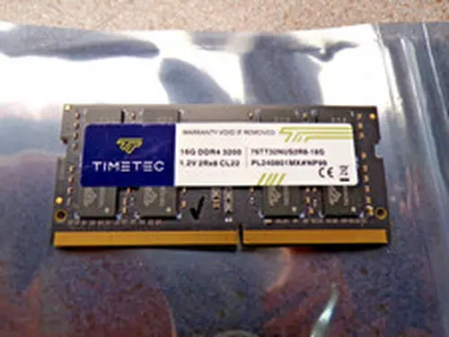 Timetec 16GB DDR4 3200MHz SODIMM Laptop RAM Memory PC4-25600 76TT32NUS2R8-16G#22