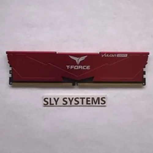 TeamGroup T-Force Vulcan 16GB (1x16GB) RAM DDR5 6000MHz FLRD516G6000HC38ABK