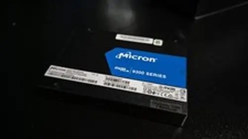 Micron 9300 NVMe SSD - 3.84Tb PCIe U.2 SSD - 100% Life