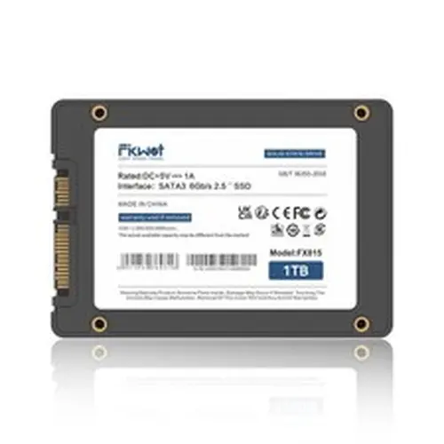 Fikwot SSD 1TB 2.5'' SATA Internal Hard Drive Solid State Drive For PC/MAC/Xbox
