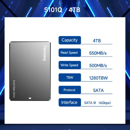 Fanxiang 240GB 480GB 1TB 2TB SSD Lot 2.5"SATA 560MB/s Internal Solid State Drive