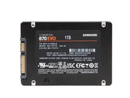 Samsung 870 EVO 1TB, 2.5 inch Internal SSD - ‎MZ-77E1T0B/AM