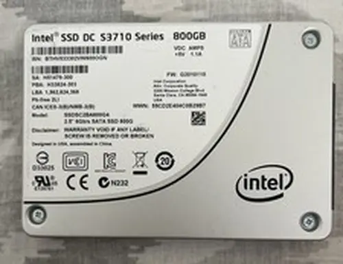 SSDSC2BA800G4 - Intel 800GB 2.5" 6Gbps SATA S3710 Internal SSD