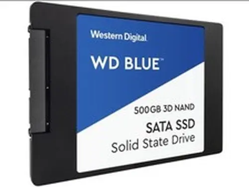 WD Blue 500GB 3D NAND 2.5” SATA III SSD WDS500G2B0A