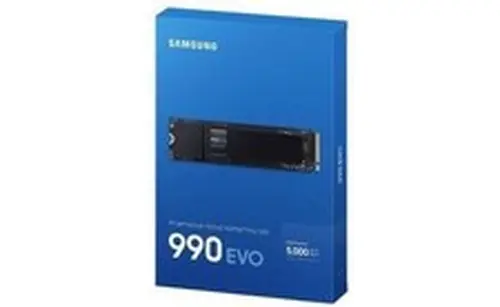 Samsung 990 EVO SSD M2 NVMe PCIe 4.0x4/5.0x2 1TB (MZ-V9E1T0B/AM)