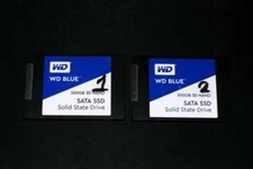 Western Digital Blue 3D NAND 500GB Internal 2.5" SSD - Combo Deal