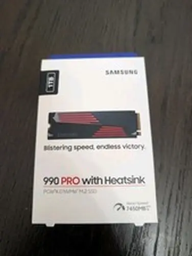 Samsung 990 PRO 1TB with Heatsink PCIe 4.0 NVMe M.2 Internal SSD NEW