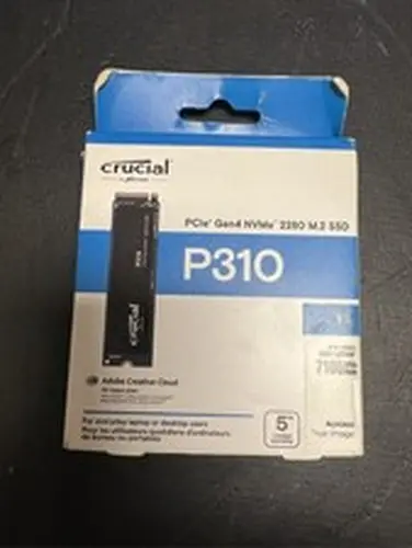 Crucial P310 1TB PCIe Gen4 NVMe M.2 2280 Internal SSD 7100MB/s