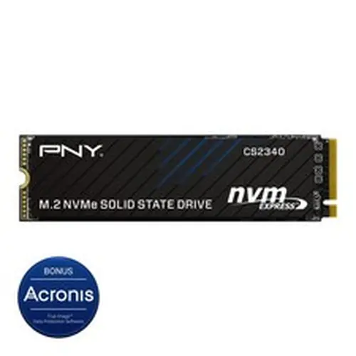 PNY CS2340 500GB PCIe Gen4 x4 NVMe M.2 2280 Internal Solid State Drive, Up to