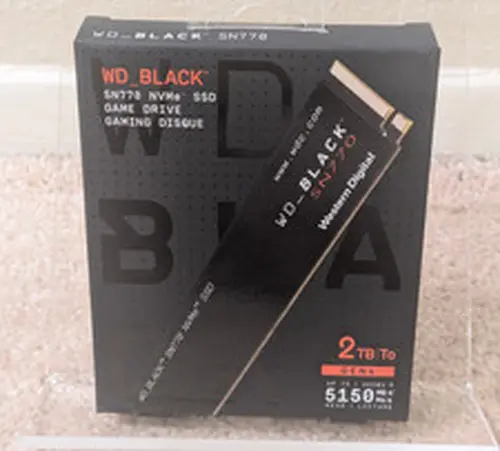 NEW SEALED Western Digital WD_BLACK SN770 2TB M.2 NVMe Internal SSD WDS200T3X0E