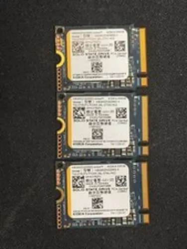 KIOXIA KBG50ZNS256G 256GB NVMe M.2 2230 PCIe Gen4 x4 SSD
