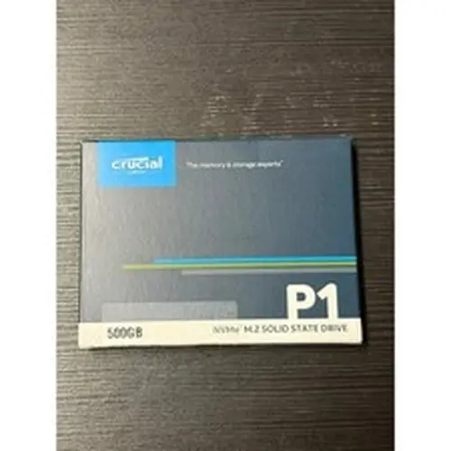 Crucial P1 500GB PCIe NVMe M.2 2280 Internal SSD (CT500P1SSD8) (Sealed)