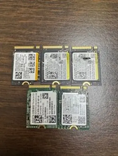 Lot of 5 512GB M.2 NVMe SSD WD SN740 ADATA Samsung PCIe Gen3x4 Mixed Brands