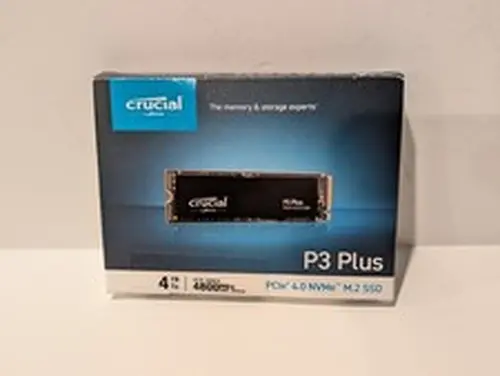Crucial P3 Plus 4TB M.2 NVMe PCIe 4.0 SSD Drive (CT4000P3PSSD8) - NICE!