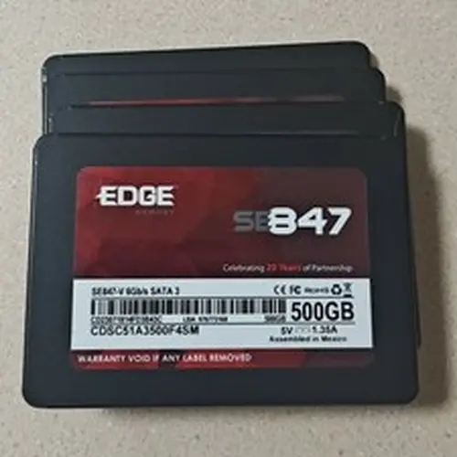 Edge SE847 500GB Enterprise Quality 2.5" SATA 3 SSD 100% Health