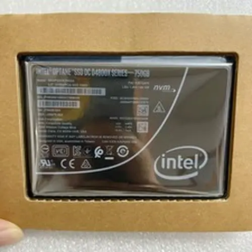 Intel Optane P4800X 750GB SSD 2.5" U.2 NVME PCIe 3.0 HPK3 SSDPE21K750GAP1