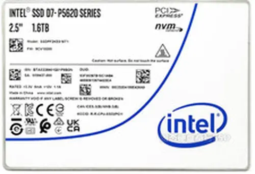 （90%+）Intel D7 P5620 1.6TB SSD 2.5" U.2 PCIe 4.0 x4 NVMe SSDPF2KE016T1