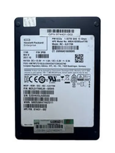 HPE SAMSUNG PM1633a 1.92TB 2.5" SAS SSD 12Gbps/512bs/Excellent Health-All 91%