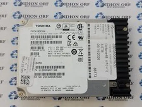 TOSHIBA 3.84TB 2.5" SAS Server SSD PX04SRB384, Grade B, SKU 25185