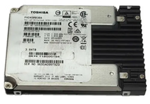 Toshiba 3.84TB 2.5" SAS SSD SOLID STATE DRIVE PX04SRB384 SDFAG00EAA01 93% HEALTH