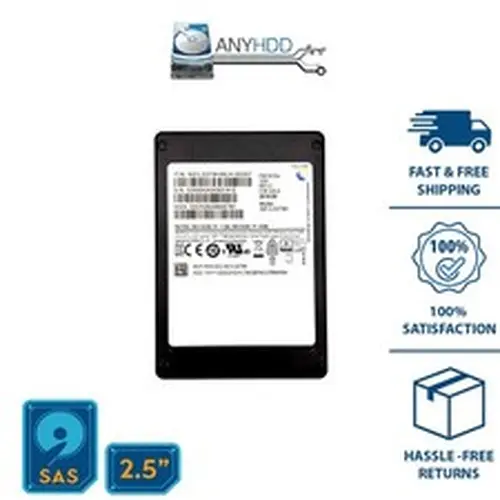 Samsung 3.84TB SAS SSD 12Gb/s 2.5" – PM1633a – MZ-ILS3T8N – MZILS3T8HMLH-00007