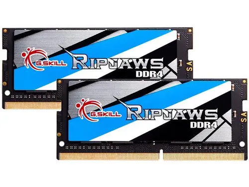 G. SKILL Ripjaws Series 32GB (2 x 16GB) 260-Pin DDR4 SO-DIMM DDR4 3200 (PC4 25600) Laptop Memory Model F4-3200C22D-32GRS