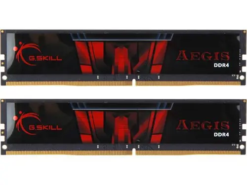 G. SKILL Aegis 32GB (2 x 16GB) 288-Pin PC RAM DDR4 2666 (PC4 21300) Desktop Memory Model F4-2666C19D-32GIS