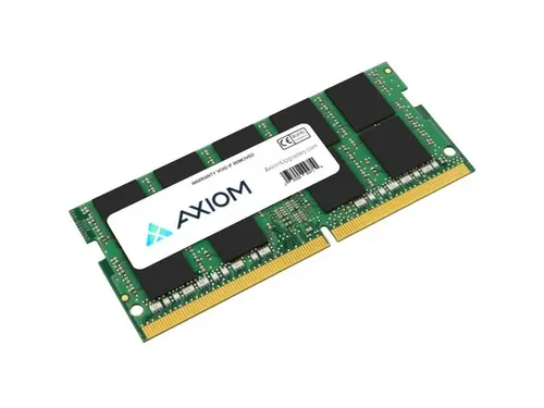 Axiom 32GB DDR5 SDRAM Memory Module - For Notebook - 32 GB - DDR5-4800/PC5-38400 DDR5 SDRAM - 4800 MHz - CL40 - 1.10 V - ECC - 262-pin - SODIMM -...