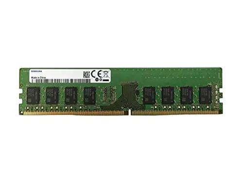 samsung m378a1k43cb2-ctd memory module (8 gb, 1 x 8 gb, ddr4, 2666 mhz, 288-pin dimm, black, green)