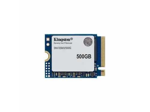 Kingston NV3 M.2 2230 500GB NVMe PCIe 4.0 x4 SSD, 3D NAND Internal Solid State Drive,SingleSided 2230 Form Factor, Up to 5000MB/s Read 3000MB/s...