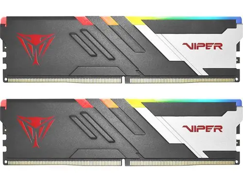 Patriot Viper Venom RGB 32GB (2 x 16GB) 288-Pin PC RAM DDR5 5600 (PC5 44800) Desktop Memory Model PVVR532G560C36K