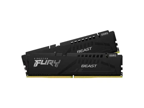 Kingston FURY Beast 32GB (2 x 16GB) 288-Pin PC RAM DDR5 6400 (PC5 51200) Memory (Desktop Memory) Model KF564C32BBEK2-32