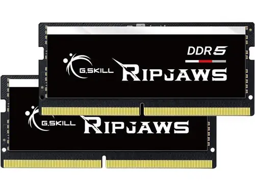 G. SKILL Ripjaws SO-DIMM 64GB (2 x 32GB) 262-Pin DDR5 SO-DIMM DDR5 4800 (PC4 38400) Laptop Memory Model F5-4800S4039A32GX2-RS