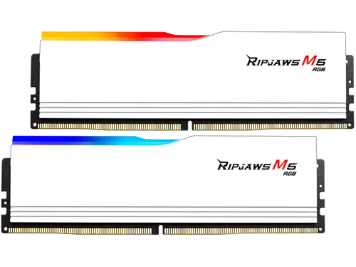 G. SKILL Ripjaws M5 RGB Series 64GB (2 x 32GB) 288-Pin PC RAM DDR5 5200 (PC5 41600) Desktop Memory Model F5-5200J4040A32GX2-RM5RW