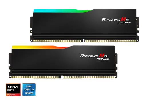G. SKILL Ripjaws M5 Neo RGB Series 32GB (2 x 16GB) 288-Pin PC RAM DDR5 6000 (PC5 48000) Desktop Memory