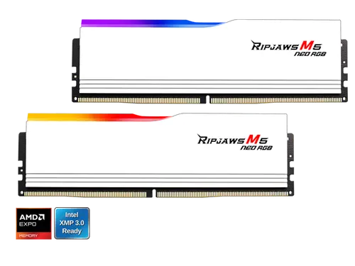 G. SKILL Ripjaws M5 Neo RGB Series 32GB (2 x 16GB) 288-Pin PC RAM DDR5 6000 (PC5 48000) Desktop Memory