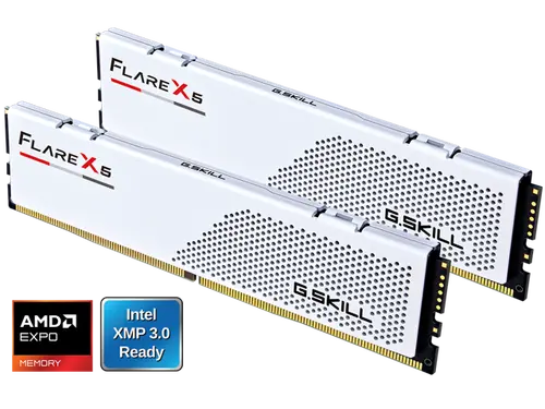 G. SKILL Flare X5 64GB (2 x 32GB) 288-Pin PC RAM DDR5 6000 (PC5 48000) Desktop Memory Model F5-6000J3636F32GX2-FX5W