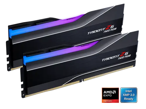 G. SKILL Trident Z5 Neo Series 128GB (2 x 64GB) 288-Pin PC RAM DDR5 6000 (PC5 48000) Desktop Memory Model F5-6000J3644D64GX2-TZ5NR