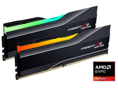 G. SKILL Trident Z5 Neo RGB Series AMD EXPO 32GB (2 x 16GB) 288-Pin PC RAM DDR5 6000 (PC5 48000) Desktop Memory Model F5-6000J3038F16GH2-TZ5NR