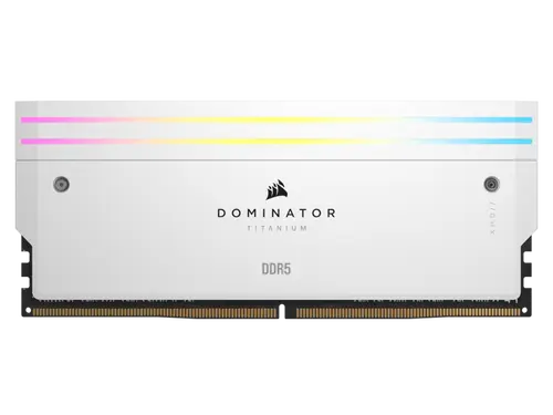 CORSAIR Dominator Titanium 64GB (2 x 32GB) DDR5 6400 (PC5 51200) Desktop Memory Model CMP64GX5M2B6400C32W
