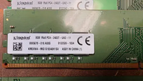 Kingston 8GB 1Rx8 DDR4 PC4-2400T-UA2-11 KM0VW4-MID