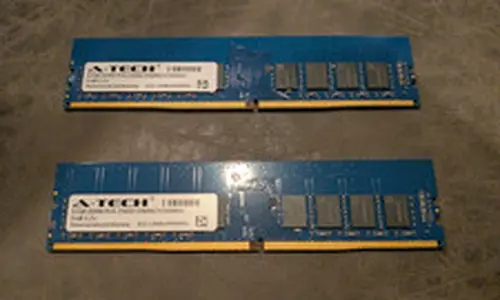 A-Tech 64GB 2x32GB Memory RAM DDR4 3200MHz ECC Unbuffered UDIMM