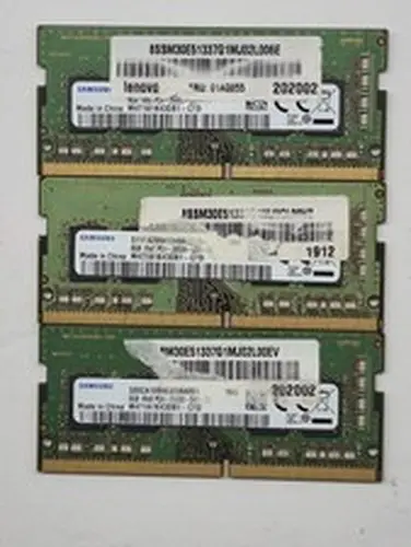 SAMSUNG 8GB 1RX8 DDR4 PC4-2666V M471A1K43DB1-CTD Laptop Memory QTY Available