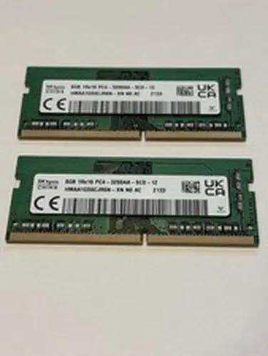 HMAA1GS6CJR6N-XN, SK HYNIX, 8GB 1RX16, PC4-3200AA DDR4 SO-DIMM LAPTOP MEMORY