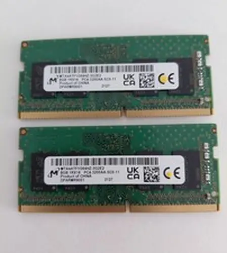 Micron 16GB (2x8GB) DDR4 3200MHz PC4-25600 SODIMM Laptop Memory RAM Kit