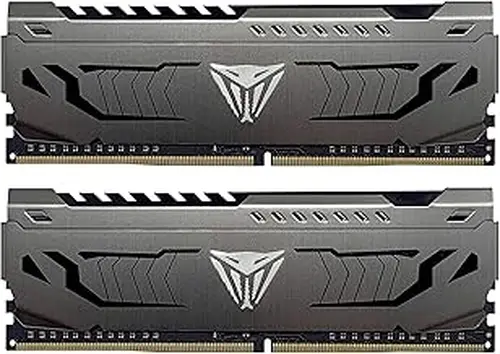 Patriot Viper Steel DDR4 RAM 16GB (2X8GB) 3600MHz CL18 1.35v UDIMM Desktop Gaming Memory Kit Compatible with XMP - PVS416G360C8K
