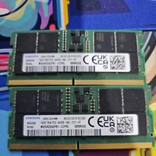 Samsung 32GB DDR5-6400 CSODIMM Laptop Memory PC5-51200 (2x16GB) RAM