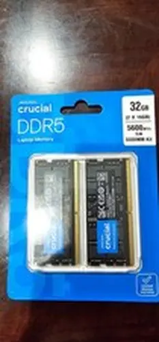 NEW CRUCIAL 32GB (2 x 16GB) DDR5 CL46 5600MHZ SODIMM LAPTOP RAM MEMORY 5600MT/S