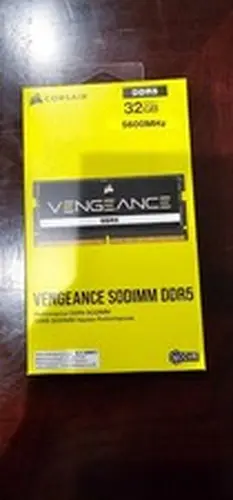 CORSAIR - VENGEANCE 32GB (1x32GB) DDR5 5600MHz C48 SODIMM Desktop Memory - Black